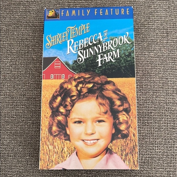 5/$25 Vintage Shirley Temple Rebecca Of Sunnybrook Farm VHS 1938 Remastered - Picture 4 of 4